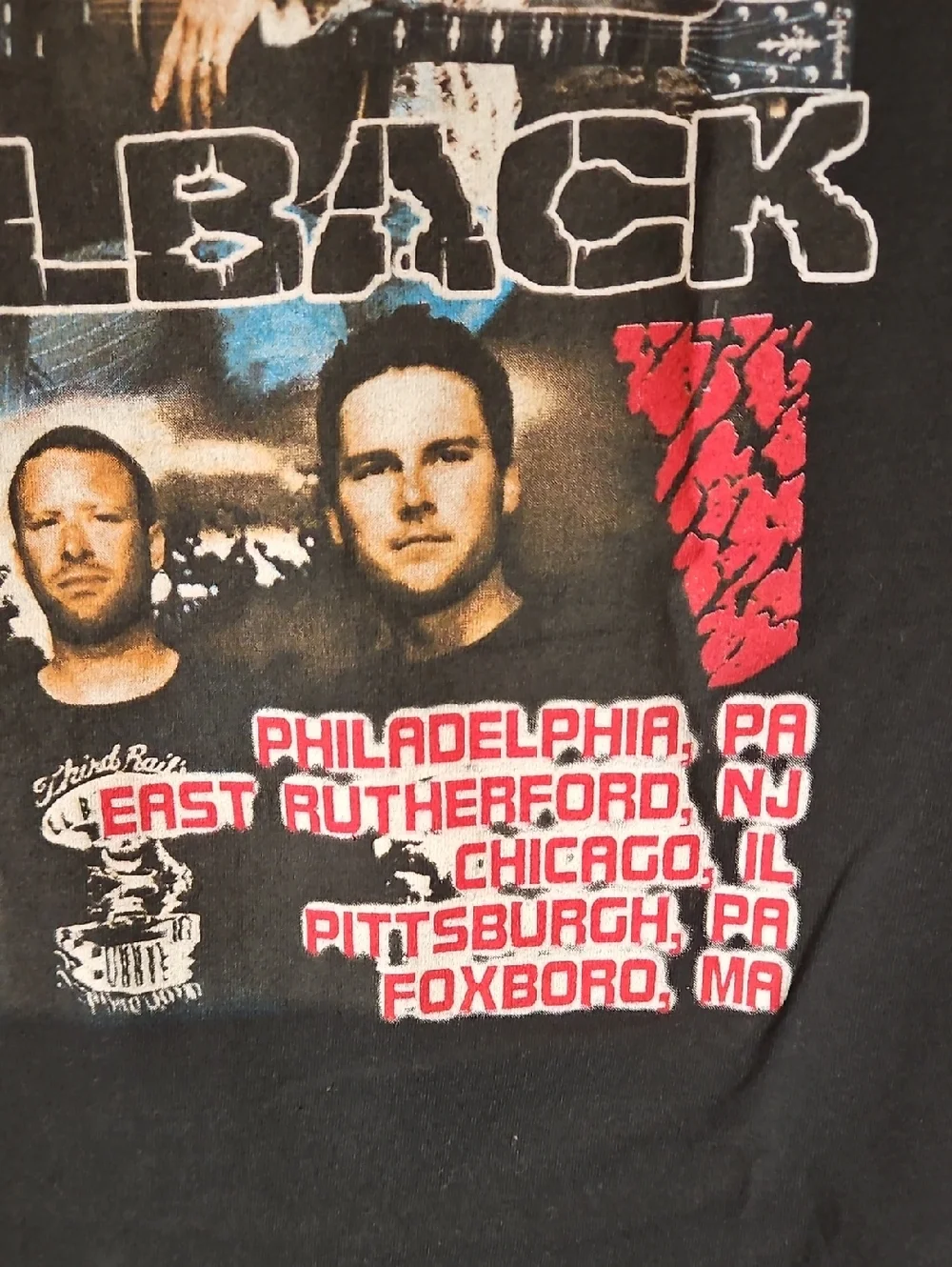 Bon Jovi Have a nice day Tour 2006 Nickelback Black Short Sleeve Concert Tee XL - Picture 6 of 9